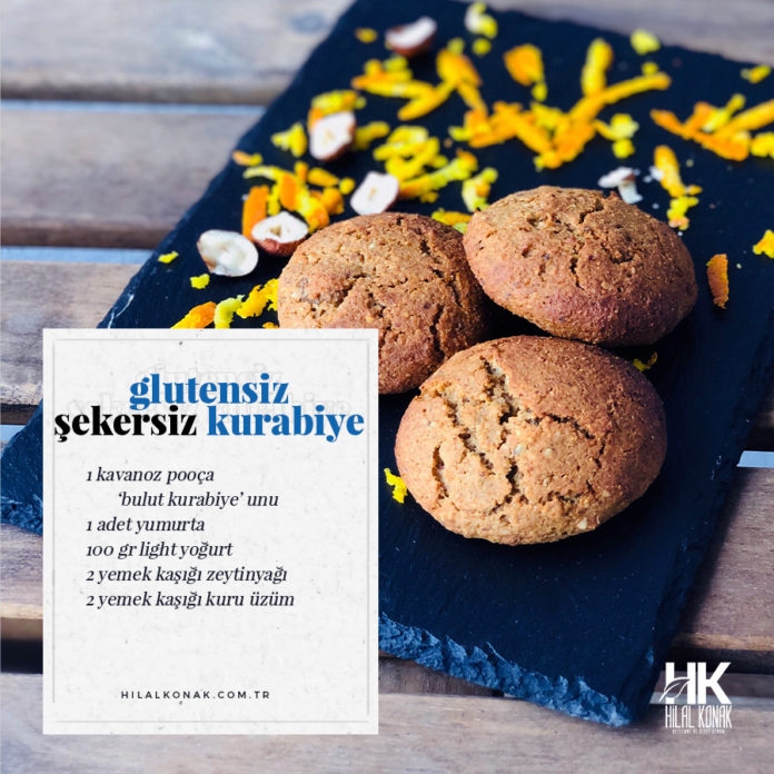 Glutensiz Şekersiz Kurabiye Diyetisyen Hilal Konak